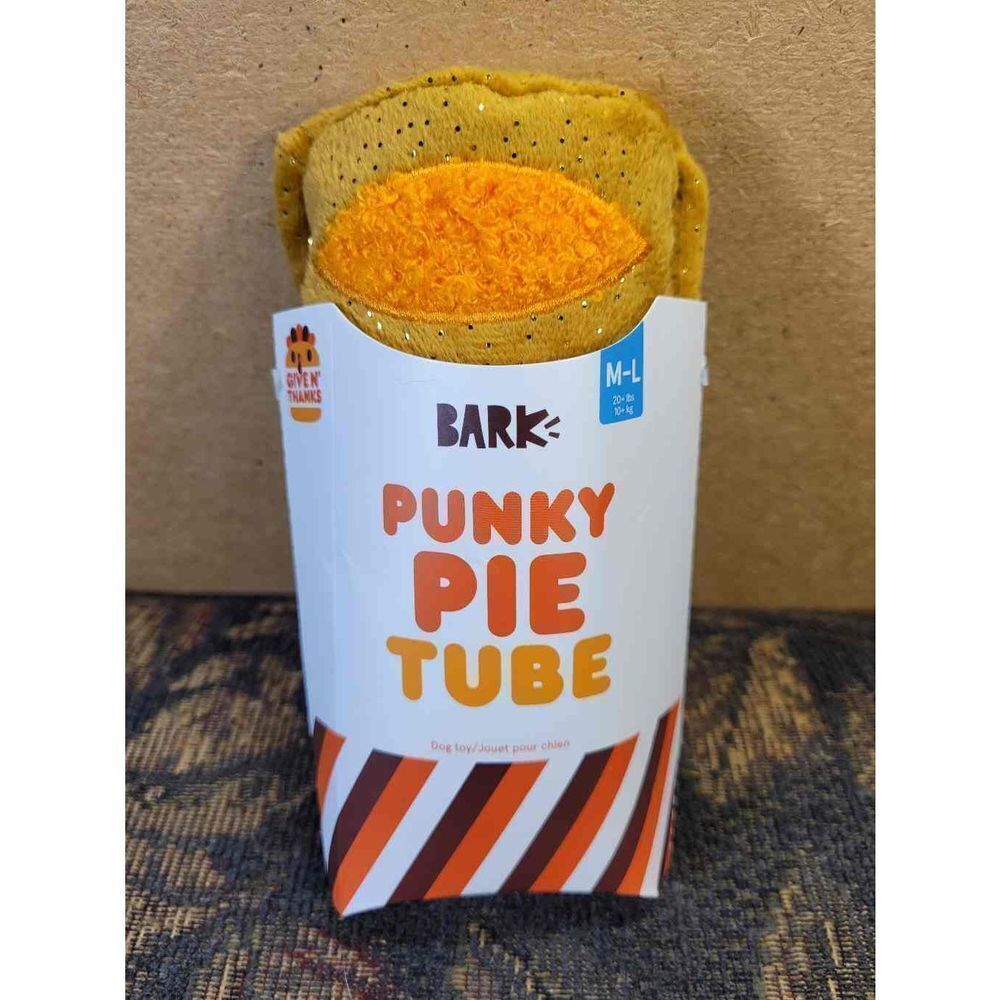 Bark Punky Pie Tube  Size M - L 20+ Pounds NWT